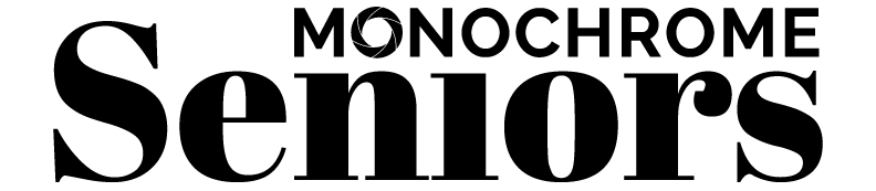 Monochrome Seniors logo